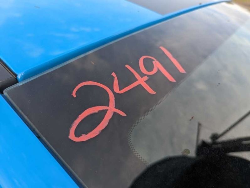 2010-2012 Ford Mustang GT 4.6L Driver Front Coupe Door Shell Paint Cl 2491 - The Parts Farm