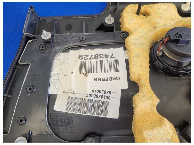 2001-2006 BMW M3 E46 M/T Coupe Driver LH Rear Quarter Panel Trim Black 2445 - The Parts Farm