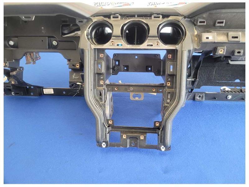 2015-2017 Ford Mustang GT S550 Front Dashboard Shell Cover Red Stitching 2544 - The Parts Farm