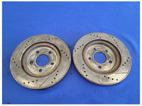 2005-2014 Ford Mustang GT S197 Pair Brake Calipers Rear Rotors Used 2530 - The Parts Farm