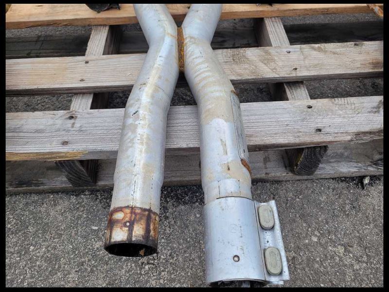 2015-2017 Ford Mustang GT S550 Cat Back Muffler Exhaust Bent Pipe Tip - The Parts Farm
