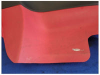 1994-1998 Ford Mustang GT Coupe Driver LH Rear Quarter Plastic Trim Red Black - The Parts Farm
