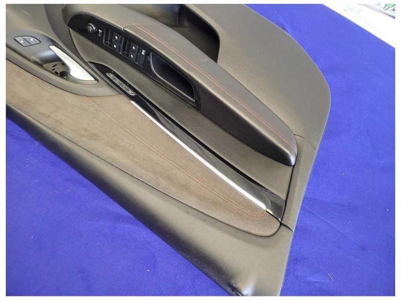 2014-2015 Chevrolet SS 6.2L Sedan Door Panels Front Back Suede Card 2350 - The Parts Farm