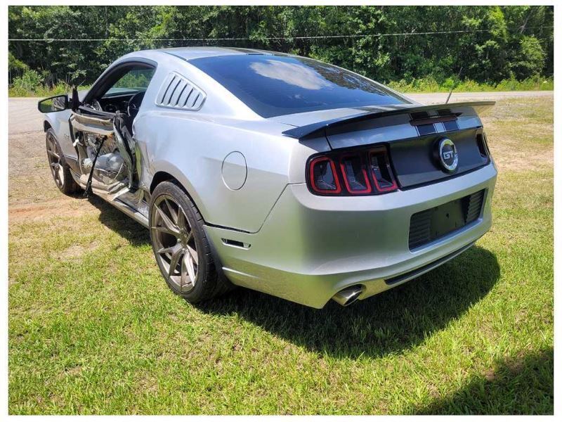 2013-2014 Ford Mustang GT Passenger Front Cloth Seat Cover Cushion 2578 - The Parts Farm