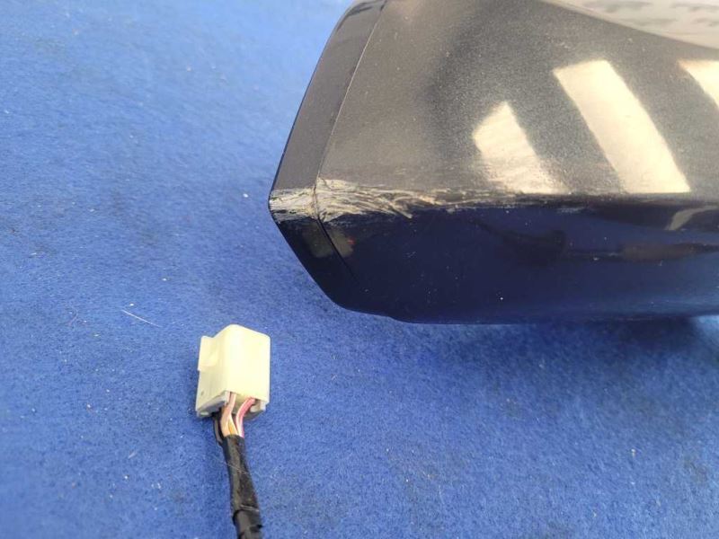 2010-2015 Chevy Camaro SS Passenger Rear View Mirror Power Heated DD1 Blue 2462 - The Parts Farm