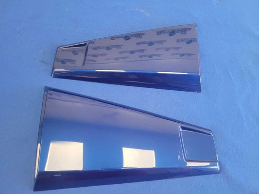 2011-2014 Ford Mustang GT GT500 Pair Side Window Quarter Scoops Louvers 2634 - The Parts Farm