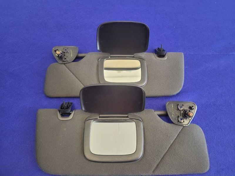 2005-2011 Ford Mustang GT GT500 Pair Coupe Sun Visors Mirror Shade Visor 2410 - The Parts Farm