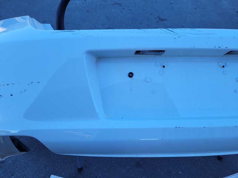 2016-2017 Chevrolet Caprice 6.0L Sedan Rear Back Bumper Cover Paint White - The Parts Farm
