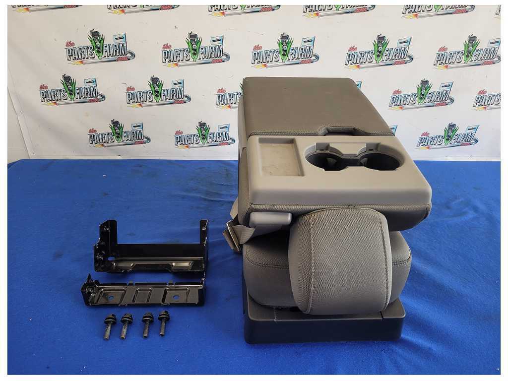 2015-2017 Ford F150 Pickup Truck Front Center Seat Console Cloth Ext Cab 2576 - The Parts Farm