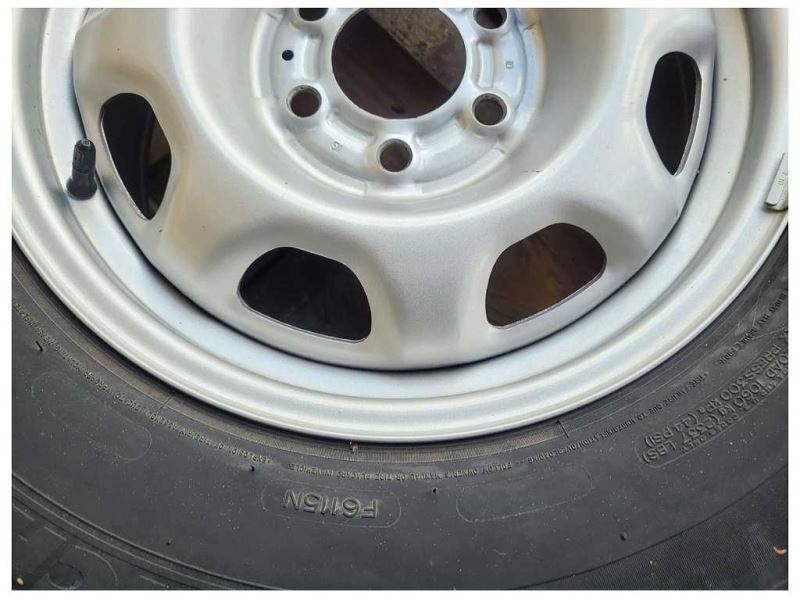2015-2020 Ford Pickup Truck Wheel 17x7.5 Steel Painted 8 Hole FL34-1015-AB 2358 - The Parts Farm