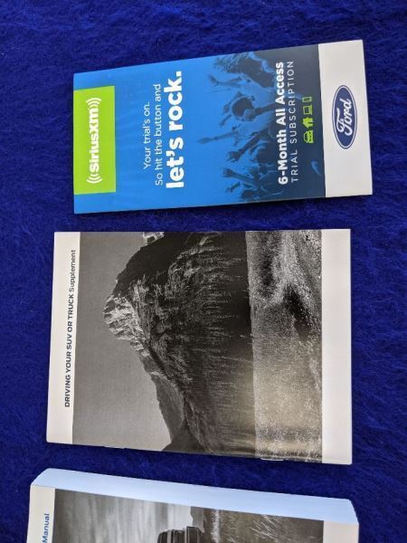 2019 Ford F150 Pickup Truck Owners Manual Service Guide Booklet OEM - The Parts Farm