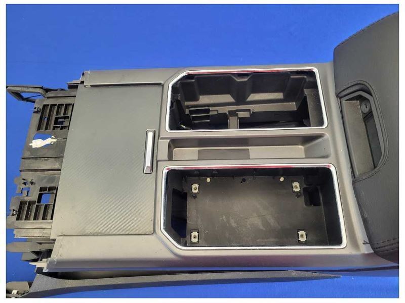 2018-2020 Ford F150 Pickup Truck Center Console Floor Shifter Black Lid 2552 - The Parts Farm