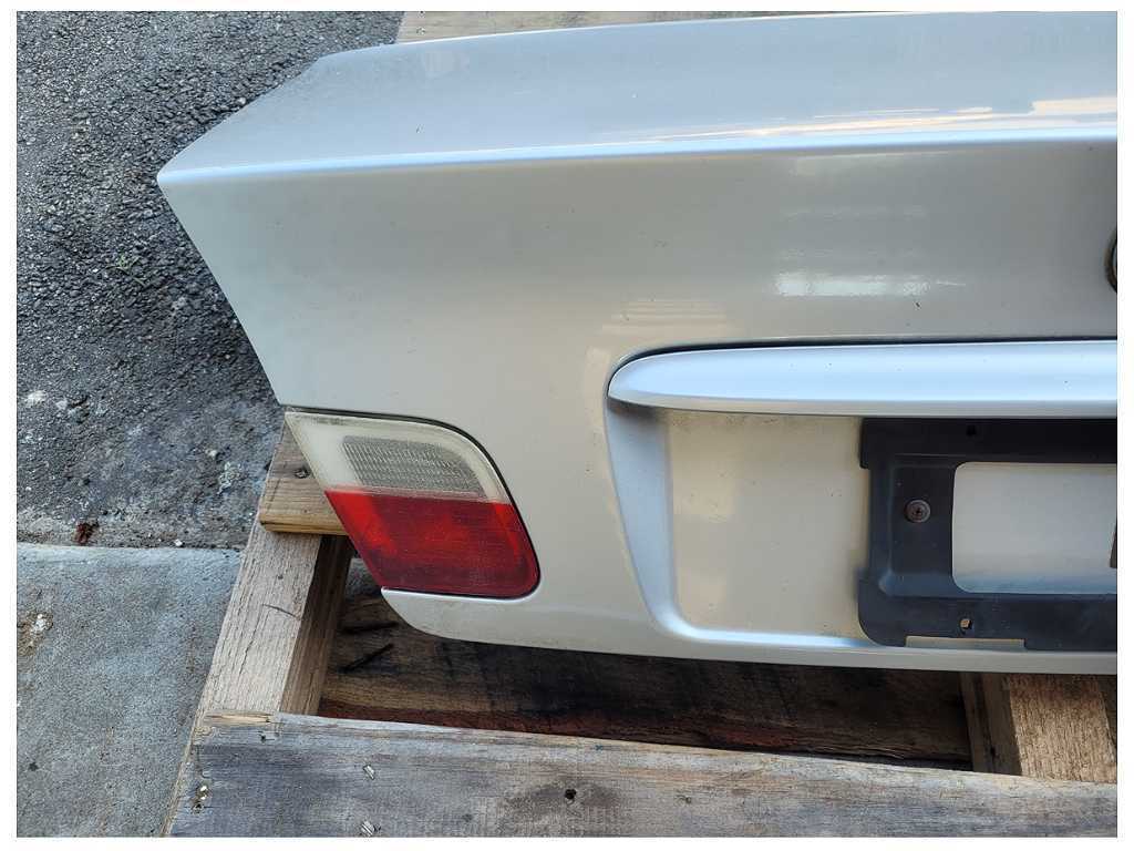 2003 BMW M3 Coupe Rear Deck Lid Trunk No Spoiler Wing Paint Silver 1899 - The Parts Farm