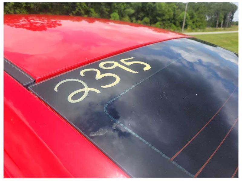 2011-2014 Ford Mustang GT Driver Left Rear View Mirror Spotter Paint PQ 2395 - The Parts Farm
