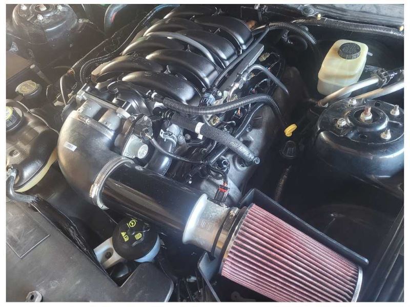 2005-2009 Ford Mustang GT 4.6L Coolant Reservoir Fluid Overflow Bottle 2583 - The Parts Farm