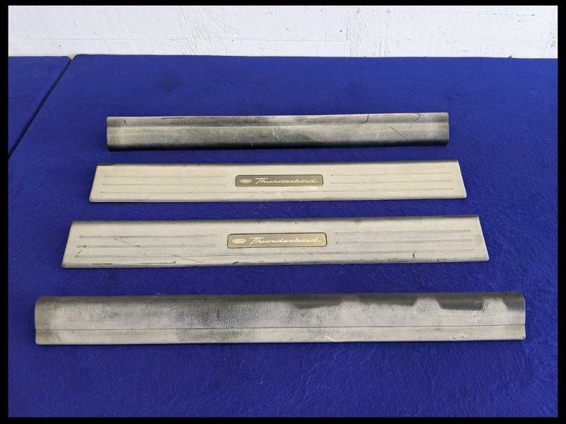 2002-2005 Ford Thunderbird 3.9L V8 Door Sill Plates Plate Scuff OEM Factory - The Parts Farm