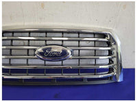 2015-2017 Ford F150 Pickup Truck Front Grille Center 5 Chrome Grill Shutter 2063 - The Parts Farm