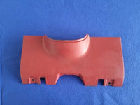 1987-1989 Ford Mustang GT LX Steering Column Cover Lower Knee Red 2298 - The Parts Farm