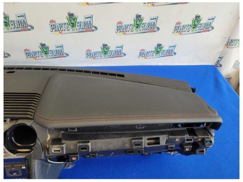 2015-2017 Ford Mustang GT S550 Front Dashboard Shell Cover Red Stitching 2544 - The Parts Farm