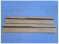 2010-2014 Ford Mustang GT 4.6L Pair Door Sill Plates Scuff Covers Base 2479 - The Parts Farm