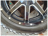 2015-2020 Ford F150 Pickup Truck Fuel Wheel 22x9.5 Black Paint Scuffs Toyo 2552 - The Parts Farm