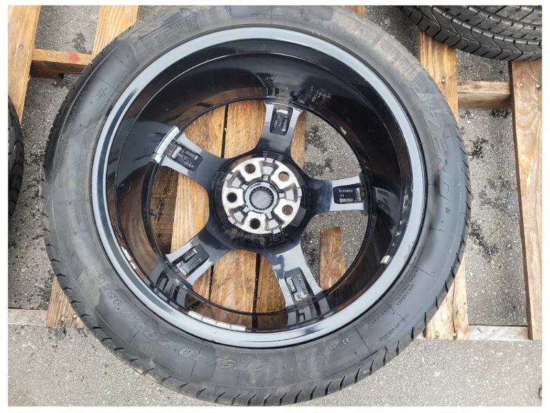 2014-2015 Chevrole Camaro SS Wheel 20x9 Rear 5 Spoke Black Opt R45 2320 - The Parts Farm