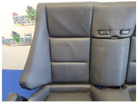 2001-2006 BMW M3 Convertible Rear Back Seat Black Leather Upper Lower 2451 - The Parts Farm