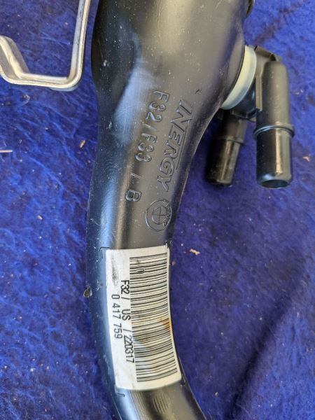 2015-2020 BMW M4 3.0L F82 F83 Filler Gas Fuel Neck Rear Back Tank Pipe - The Parts Farm
