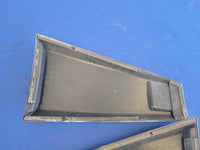 2011-2014 Ford Mustang GT GT500 Pair Side Window Quarter Scoops Louvers 2634 - The Parts Farm