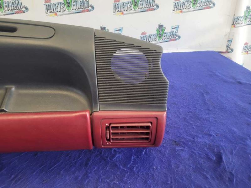 1987-1993 Ford Mustang GT LX 5.0L Dashboard Front Shell Red Black 2298 - The Parts Farm