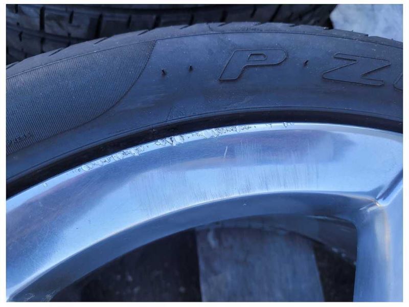 2010-2015 Chevrolet Camaro SS Wheel 20x9 Rear 5 Spoke Polished *Scuffs* 2503 - The Parts Farm