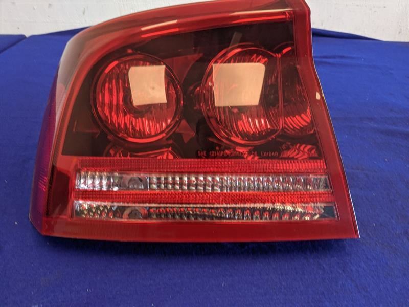 2006-2008 Dodge Charger SRT8 6.1L Driver Left LH Taillight Lamp Lens Red - The Parts Farm
