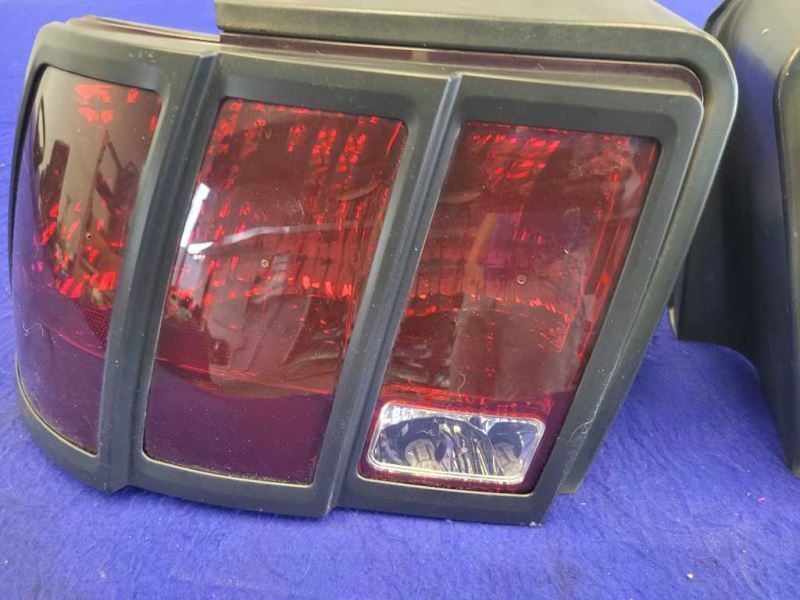 1999-2004 Ford Mustang Cobra SVT DOHC Pair Tinted Taillight Brake Lens Lamp 2312 - The Parts Farm