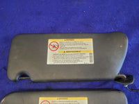 2003-2006 Chevrolet SSR Pickup Truck Pair Sun Visors Shade Light Black - The Parts Farm