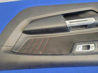 2015-2023 Ford Mustang GT Passenger Coupe Front Door Panel Red Stitching 2620 - The Parts Farm