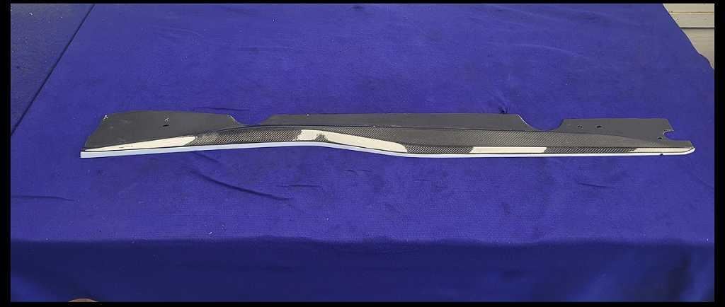 2015-2019 Chevy Corvette C7 Z06 Passenger Right Carbon Fiber Rocker Side Skirts - The Parts Farm