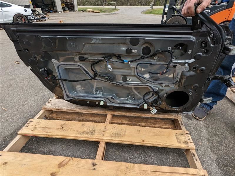 2015-2023 Ford Mustang GT S550 Driver Left Front Door Coupe Shell Paint J7 2316 - The Parts Farm