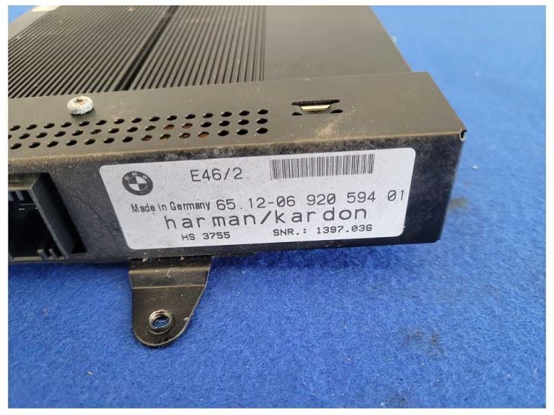 2003 BMW M3 E46 Coupe Amp Amplifier Stereo Radio Audio 1899 - The Parts Farm