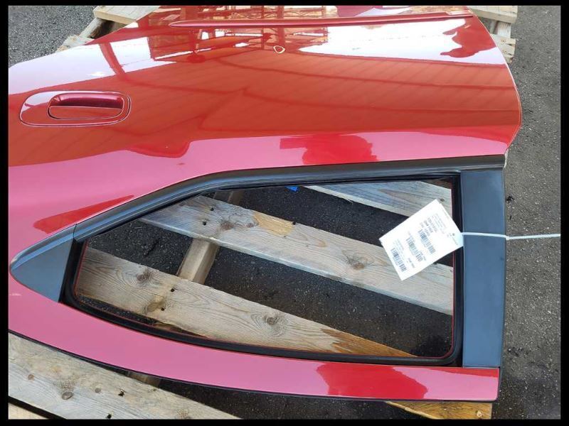 2006-2010 Dodge Charger SRT8 Rear Driver Left LH Door Shell Maroon OEM - The Parts Farm