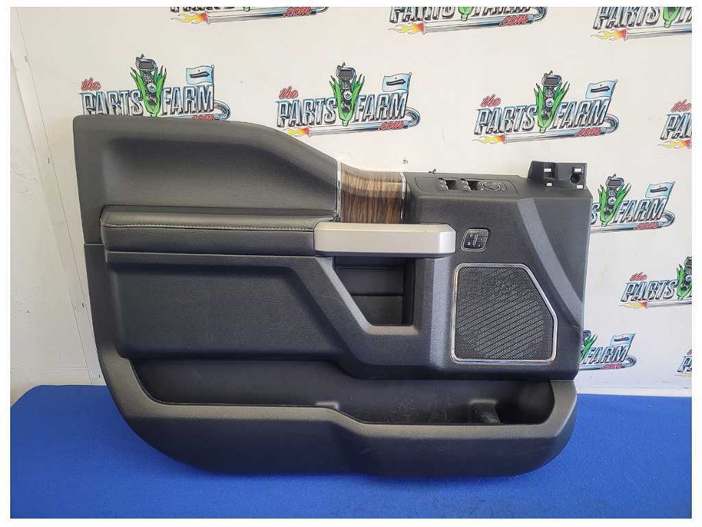2018-2020 Ford F150 4x4 Pickup Truck Driver Front Door Panel *Scuffs* Black 2490 - The Parts Farm