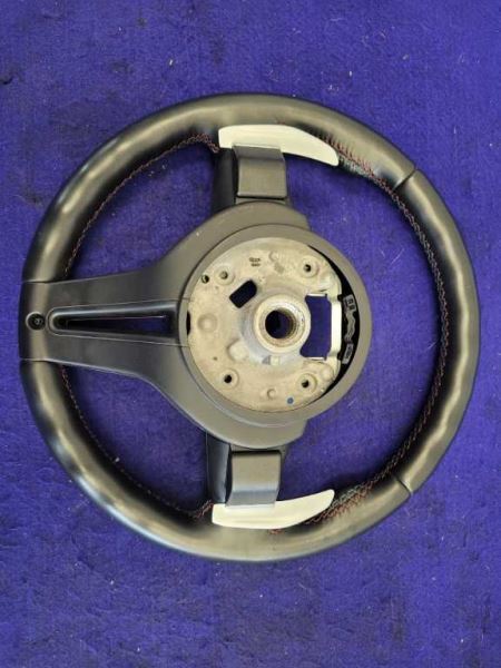 2015-2020 BMW M4 F82 F83 Sport Steering Wheel Driver Dash Leather Black - The Parts Farm