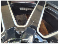 2015-2020 Ford F150 Pickup Truck Fuel Wheel 22x9.5 Black Paint Scuffs Toyo 2552 - The Parts Farm