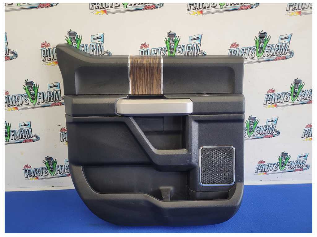 2018-2020 Ford F150 4x4 Pickup Truck Driver Rear Door Panel Card Black 2490 - The Parts Farm