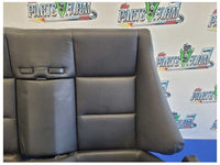 2001-2006 BMW M3 Convertible Rear Back Seat Black Leather Upper Lower 2451 - The Parts Farm