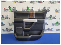 2018-2020 Ford F150 4x4 Pickup Truck Passenger Rear Door Panel Card Black 2490 - The Parts Farm