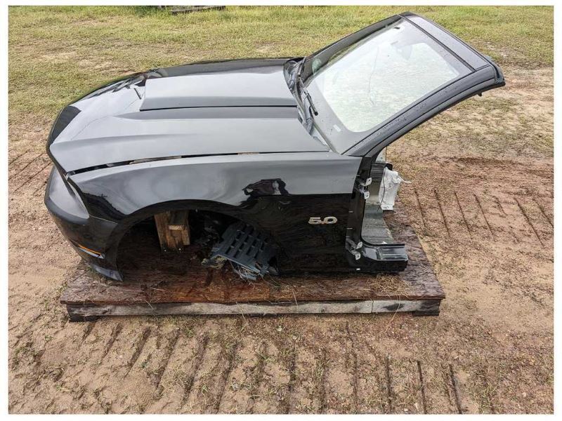 2010-2012 Ford Mustang GT S197 Front Clip Bumper Fender Hood Paint G1 2309 - The Parts Farm
