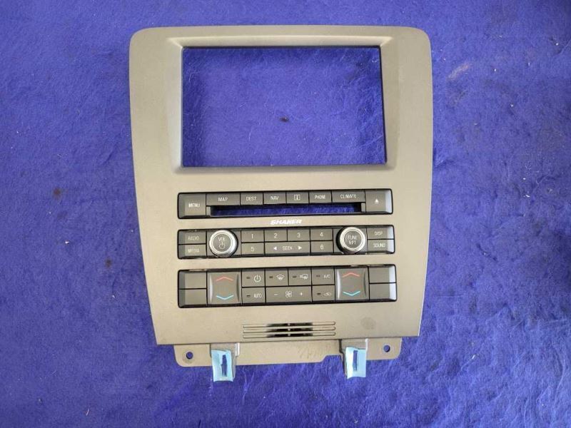 2013 Ford Mustang GT 5.0L Audio Receiver Radio Control Panel Info Screen 2417 - The Parts Farm