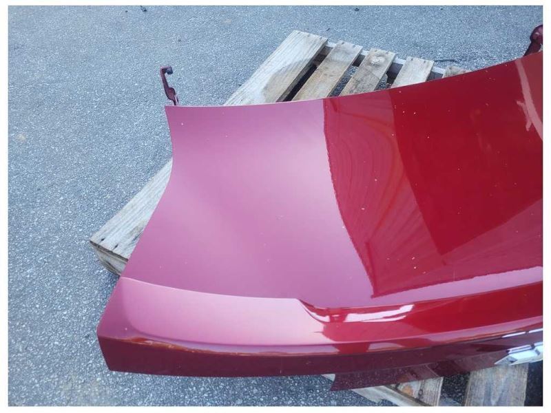 2010-2013 Chevrolet Camaro SS Deck Lid Trunk Coupe Spoiler Paint Maroon 2332 - The Parts Farm