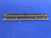 2003-2004 Ford Mustang Cobra SVT DOHC 4.6L Pair Door Sill Scuff Plates Black - The Parts Farm