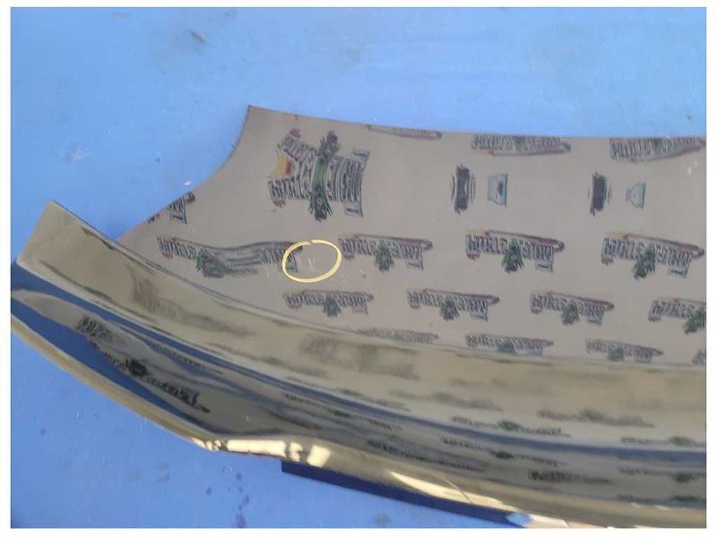 2010-2013 Chevrolet Camaro SS Coupe Deck Lid Rear Trunk Spoiler Paint Blue 2588 - The Parts Farm